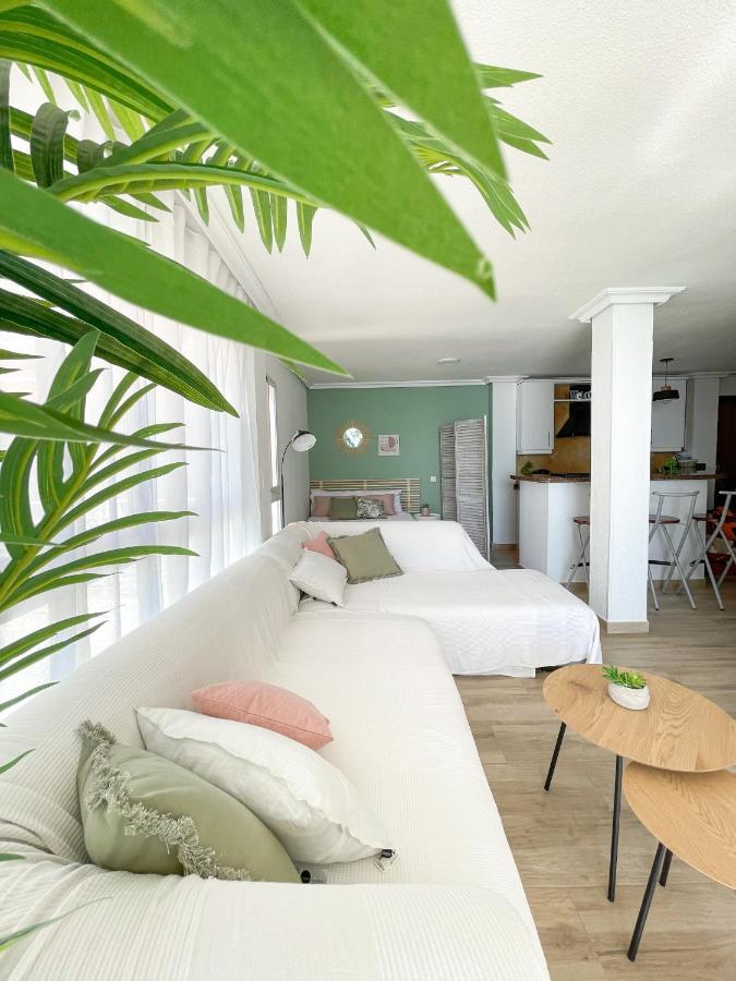 Apartamento En 1ª Linea Con Piscina Alicante Luaran gambar