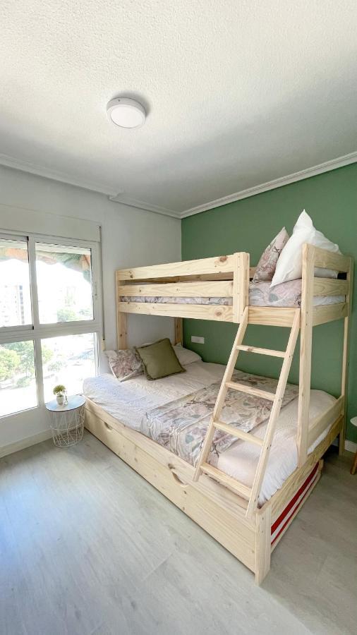Apartamento En 1ª Linea Con Piscina Alicante Luaran gambar