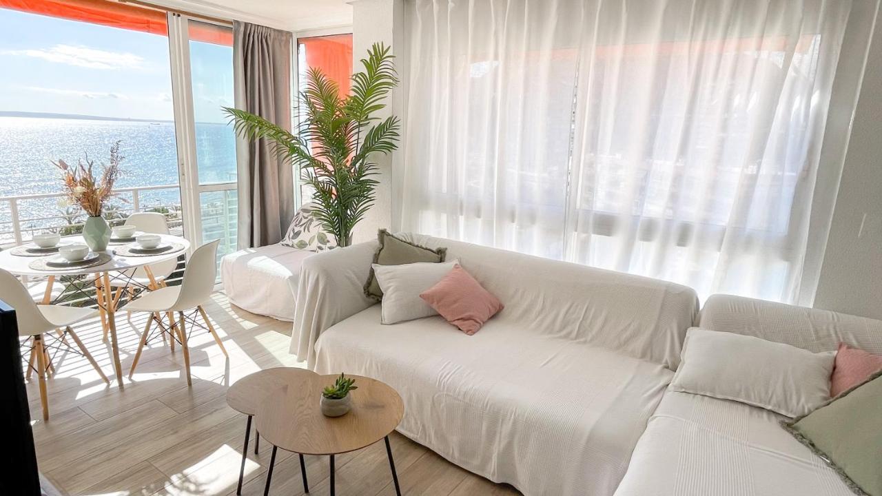 Apartamento En 1ª Linea Con Piscina Alicante Luaran gambar
