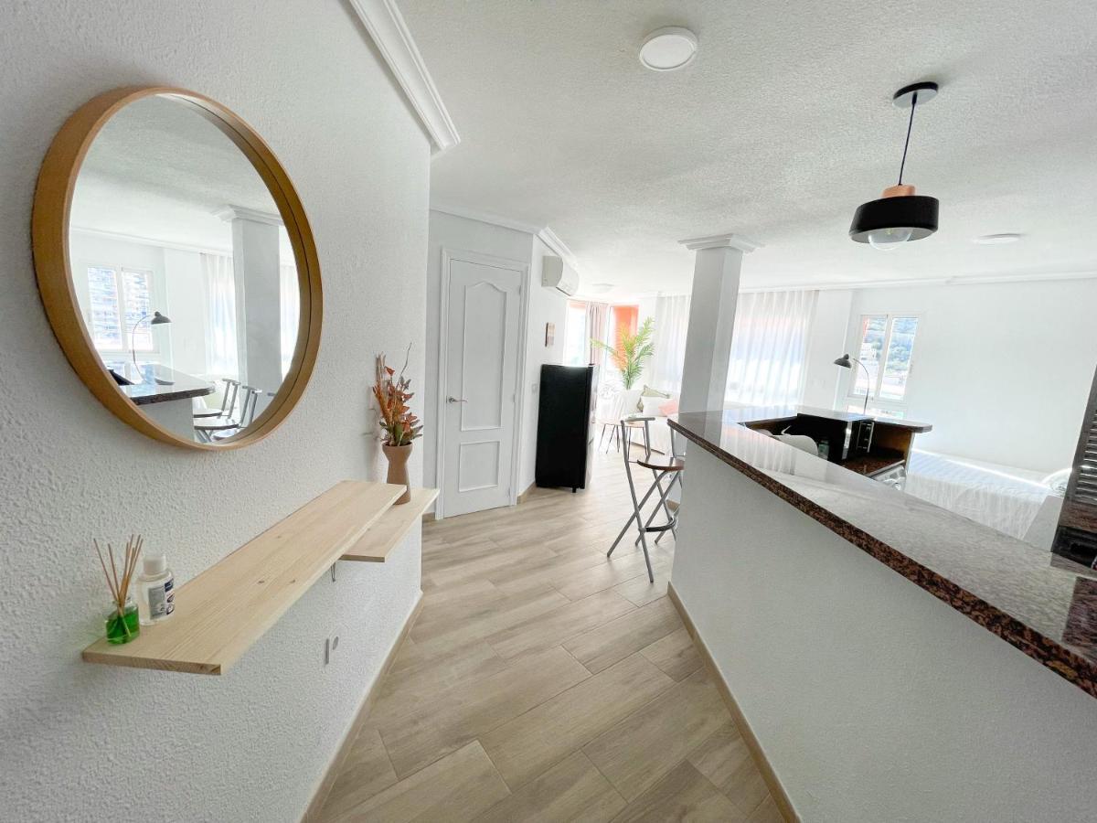 Apartamento En 1ª Linea Con Piscina Alicante Luaran gambar