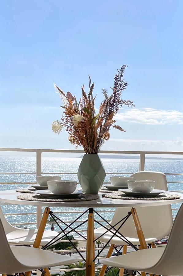 Apartamento En 1ª Linea Con Piscina Alicante Luaran gambar